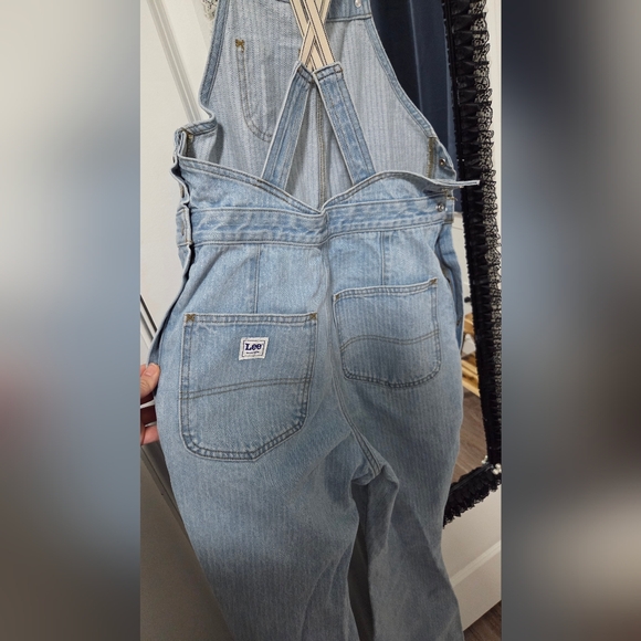 Lee Light Blue Women's Denim Overalls - Picture 3 of 7